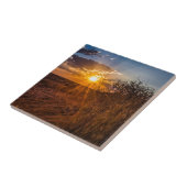 Sonnenuntergang in der Kalahari-Wüste, Namibia Fliese (Seite)