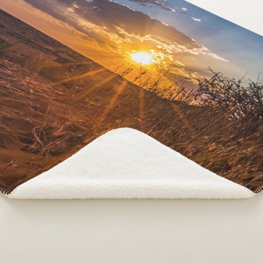 Sonnenuntergang in der Kalahari-Wüste, Namibia Sherpadecke (3/4)