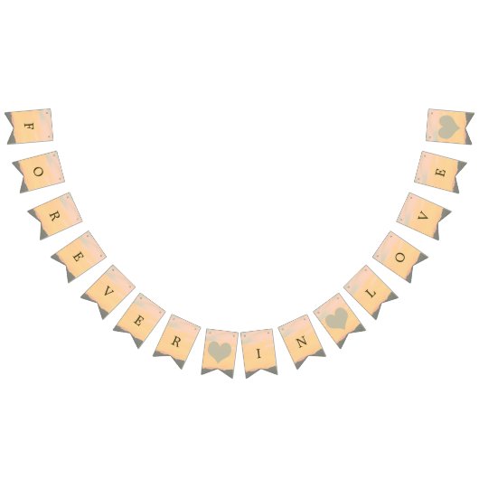 Sonnenuntergang in der Liebe Wimpelkette (Alle)