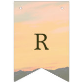 Sonnenuntergang in der Liebe Wimpelkette (Dritte Fahne)