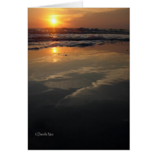 Sonnenuntergang in der März-Karte