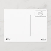 Sonnenuntergang in der Monkey Mia Postkarte (Rückseite)