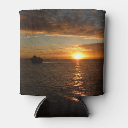 Sonnenuntergang in der tropischen Seenlandschaft S Dosenkühler (Vorderseite)