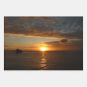 Sonnenuntergang in der tropischen Seenlandschaft S Geschenkpapier Set (Vorderseite)