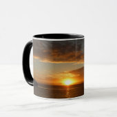 Sonnenuntergang in der tropischen Seenlandschaft S Tasse (Vorderseite Links)
