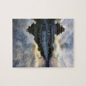 Sonnenuntergang in der Verbotenen Stadt Puzzle (Horizontal)