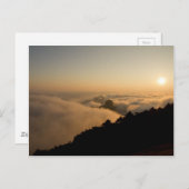 Sonnenuntergang in einer China Huang Postkarte (Vorne/Hinten)