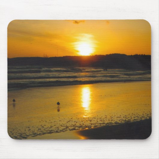 Sonnenuntergang in EL Granada, CA Mousepad (Vorne)