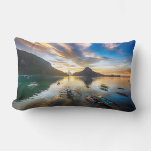 Sonnenuntergang in El Nido Lendenkissen