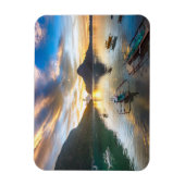 Sonnenuntergang in El Nido Magnet (Vertikal)