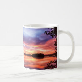 Sonnenuntergang in Finnland-Tasse Kaffeetasse