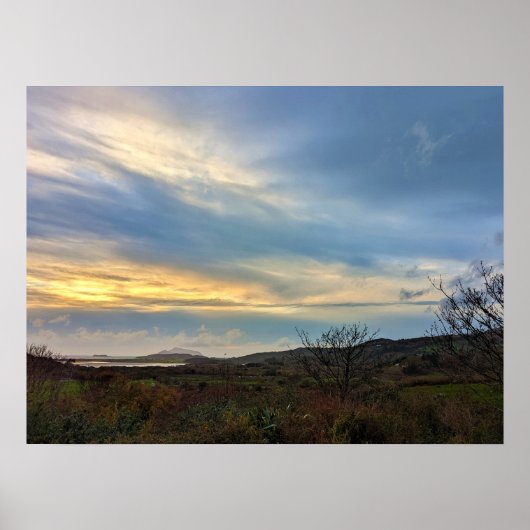 Sonnenuntergang in Irland 17 Poster (Vorne)