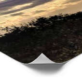 Sonnenuntergang in Irland 6 Canvas Print Poster (Ecke)