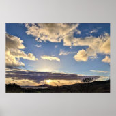 Sonnenuntergang in Irland 6 Canvas Print Poster (Vorne)