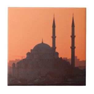 Sonnenuntergang in Istanbul Fliese
