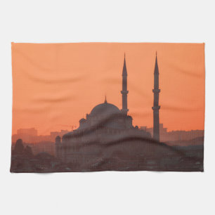 Sonnenuntergang in Istanbul Handtuch