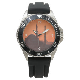 Sonnenuntergang in Istanbul Nr. 1 Armbanduhr