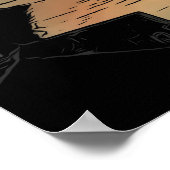 Sonnenuntergang in Jamaika Poster (Ecke)