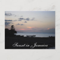 Sonnenuntergang in Jamaika