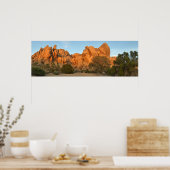 Sonnenuntergang in Joshua Tree Poster (Küche)