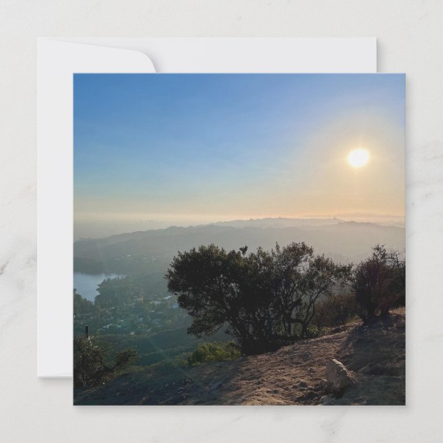 Sonnenuntergang in Kalifornien (Vorderseite)