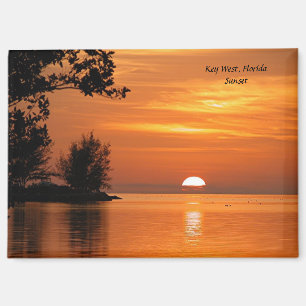 Sonnenuntergang in Key West, Florida Magnet