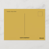 Sonnenuntergang in Kovalam Kerala Indien Postkarte (Rückseite)