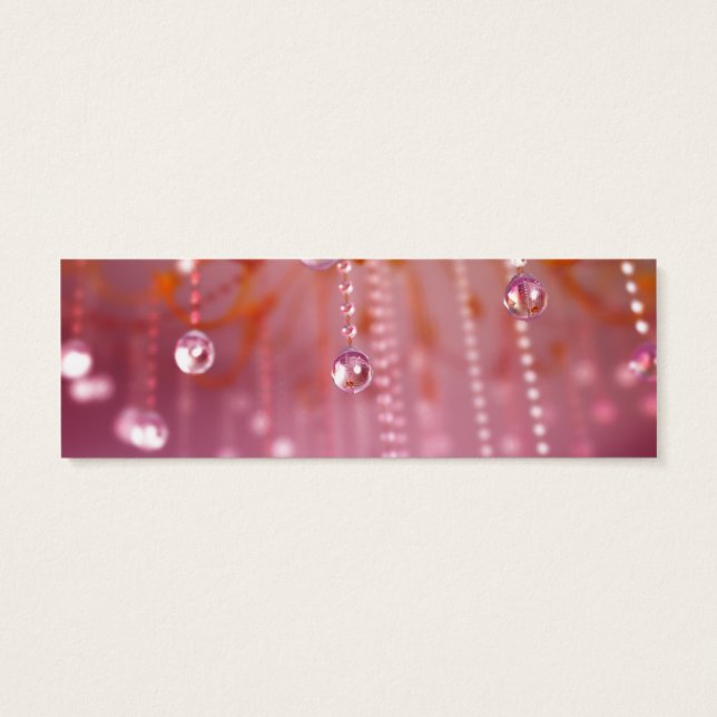 Sonnenuntergang in kristallinen Lesezeichen (Rückseite)