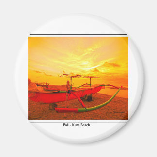 Sonnenuntergang in Kuta Magnet