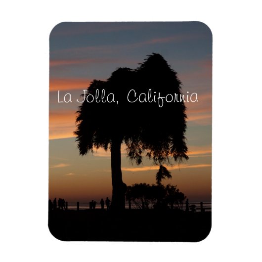 Sonnenuntergang in La Jolla Magnet (Vertikal)