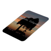 Sonnenuntergang in La Jolla Magnet (Linke Seite)