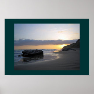 Sonnenuntergang in Laguna Beach Poster