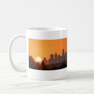 Sonnenuntergang in Los Angeles, kalifornische Tass Kaffeetasse