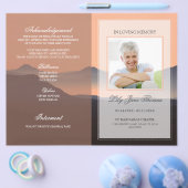 Sonnenuntergang | In Love Memory Flyer (Einzeln)