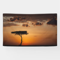 Sonnenuntergang in Masai Mara