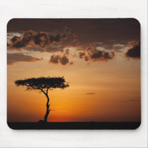 Sonnenuntergang in Masai Mara Mousepad