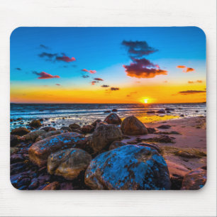 Sonnenuntergang in Meer Mousepad