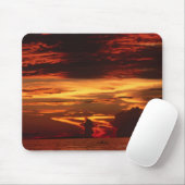 Sonnenuntergang in Meer Mousepad (Mit Mouse)