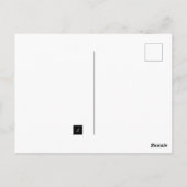 Sonnenuntergang in Melbourne Postkarte (Rückseite)