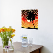 Sonnenuntergang in Miami Foliendrucke (Ablage(Küche))