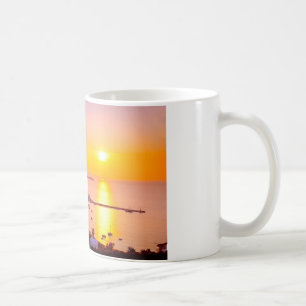 Sonnenuntergang in Mykonos, Griechenland Kaffeetasse