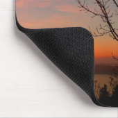 Sonnenuntergang in Norwegen Mousepad (Ecke)