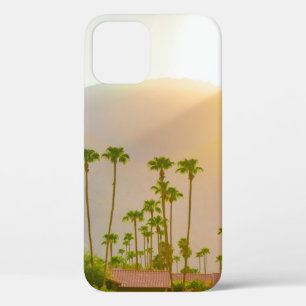 Sonnenuntergang in Palm Springs mit Bergen und Pal Case-Mate iPhone Hülle