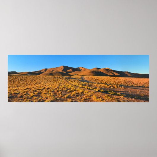 Sonnenuntergang in Paramillos Poster (Vorne)