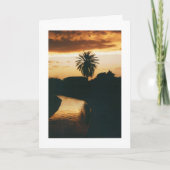 Sonnenuntergang in Phoenix Karte (Vorderseite)