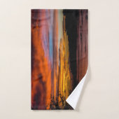 Sonnenuntergang in Praia, Kap Verde Badhandtuch Set (Handtuch)