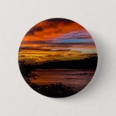 Sonnenuntergang in Praia, Kap Verde Button (Vorderseite)