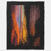 Sonnenuntergang in Praia, Kap Verde Fleecedecke (Vorderseite)