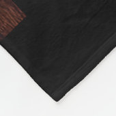 Sonnenuntergang in Praia, Kap Verde Fleecedecke (Ecke)