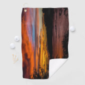 Sonnenuntergang in Praia, Kap Verde Golfhandtuch (Insitu)